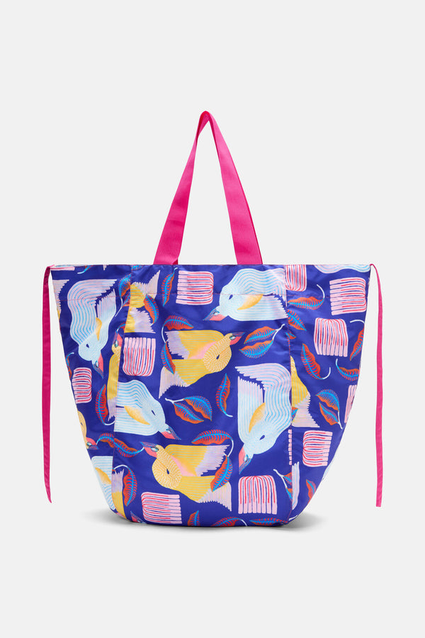 Gorman - Past Lovers Soft Fold Tote - print