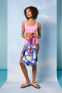 Gorman - Past Lovers Soft Fold Tote - print