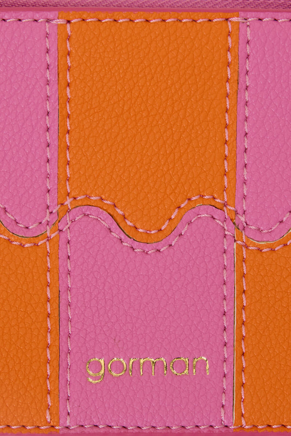 Gorman - Orange Wiggle Wallet - print