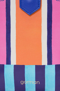 Gorman - Holiday Multi Stripe Phone Bag - print