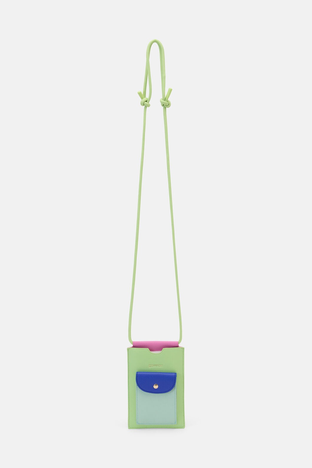 Gorman - Green Colour Block Phone Bag - green