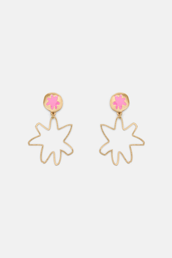 Gorman - Stamped Star Earring - multi