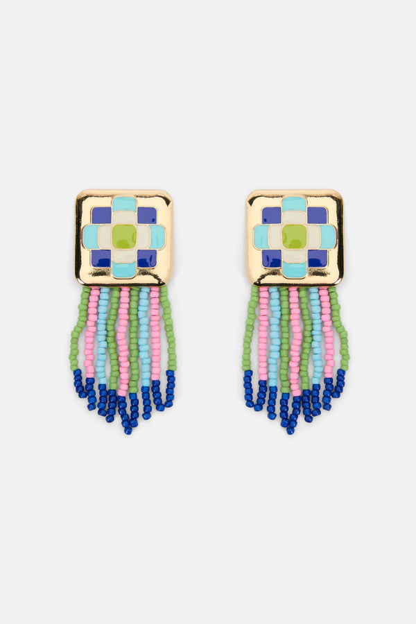 Gorman - On Holiday Beaded Earring - multi
