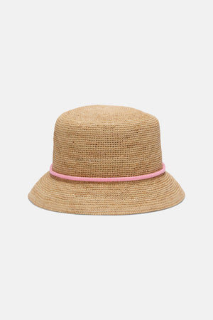 Gorman - Clementine Raffia Bucket Hat - natural
