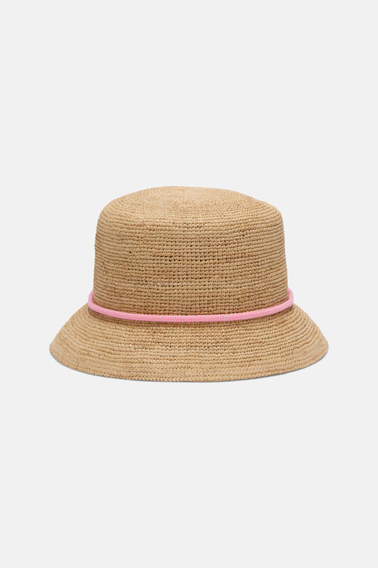 Gorman - Clementine Raffia Bucket Hat - natural