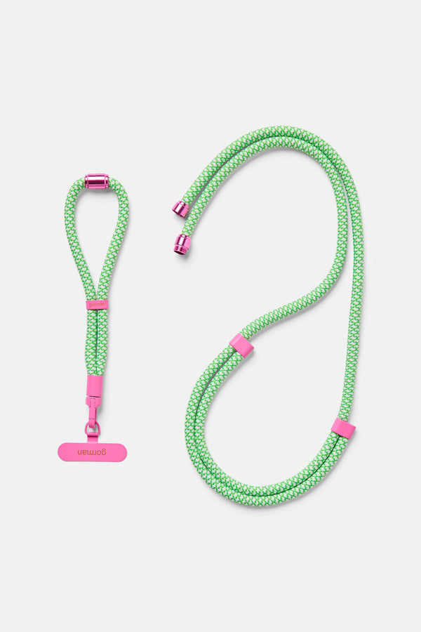 Gorman - Phone Strap Green Pink - multi