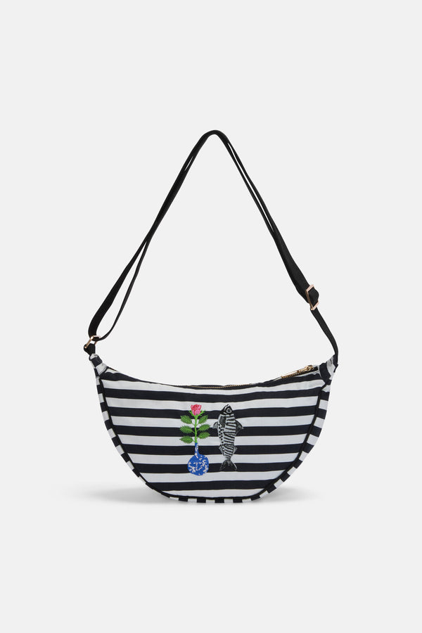 Gorman - Gone Fishing Stripe Sling Bag - multi