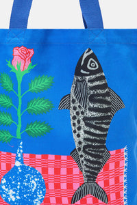 Gorman - Gone Fishing Tote Bag - print
