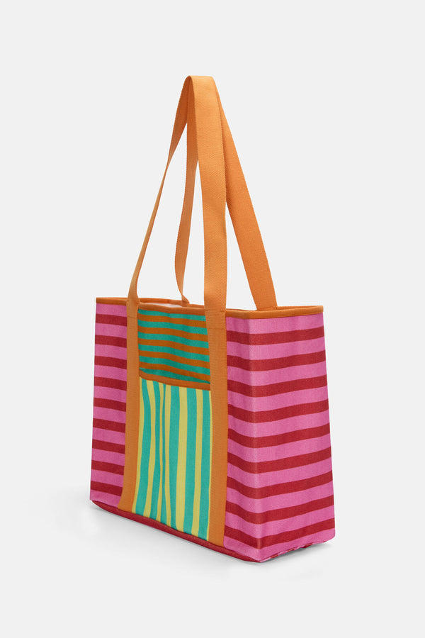 Gorman - Stripe Lover Beach Tote - print