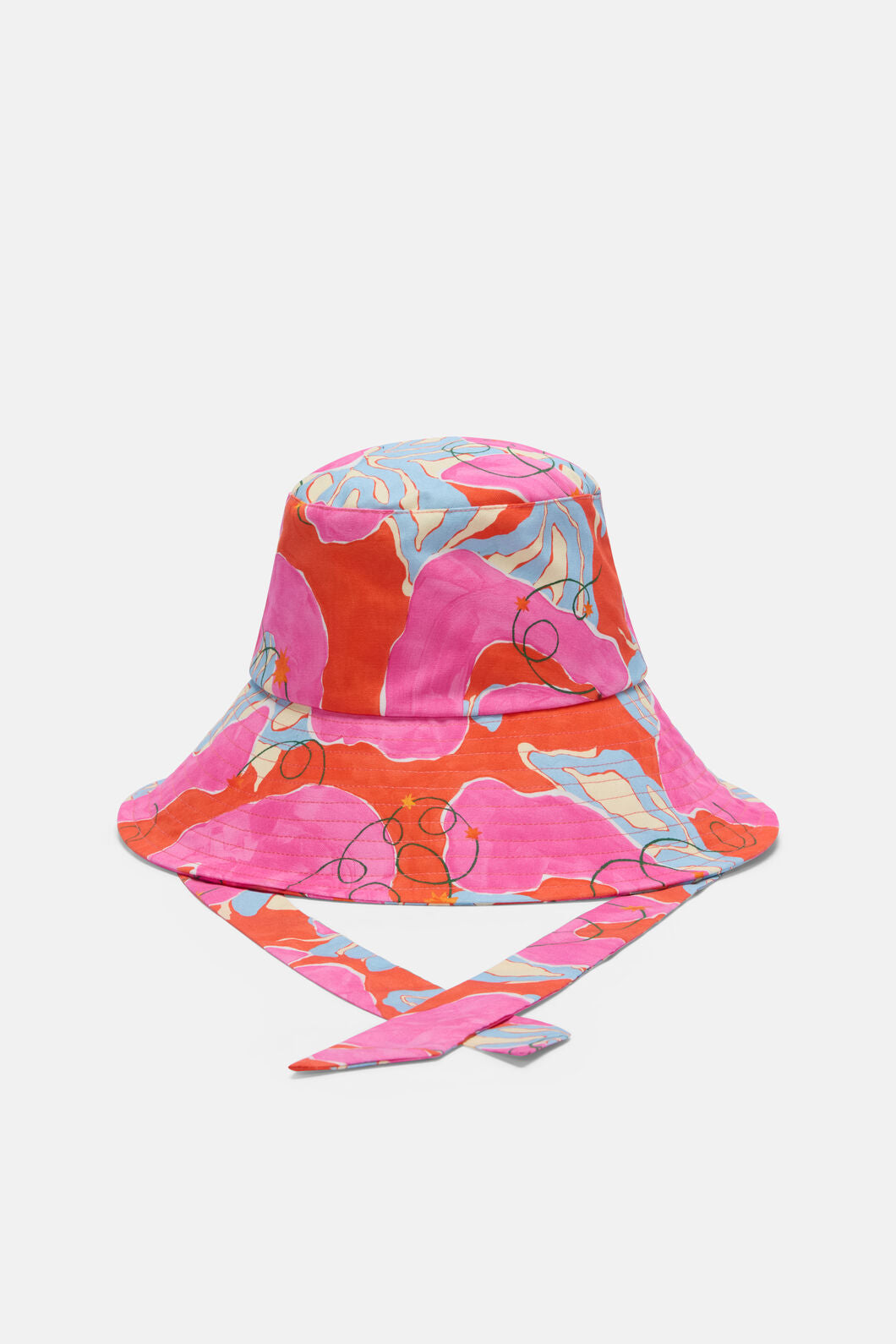 Gorman - Fleur Rosa Sunhat - print