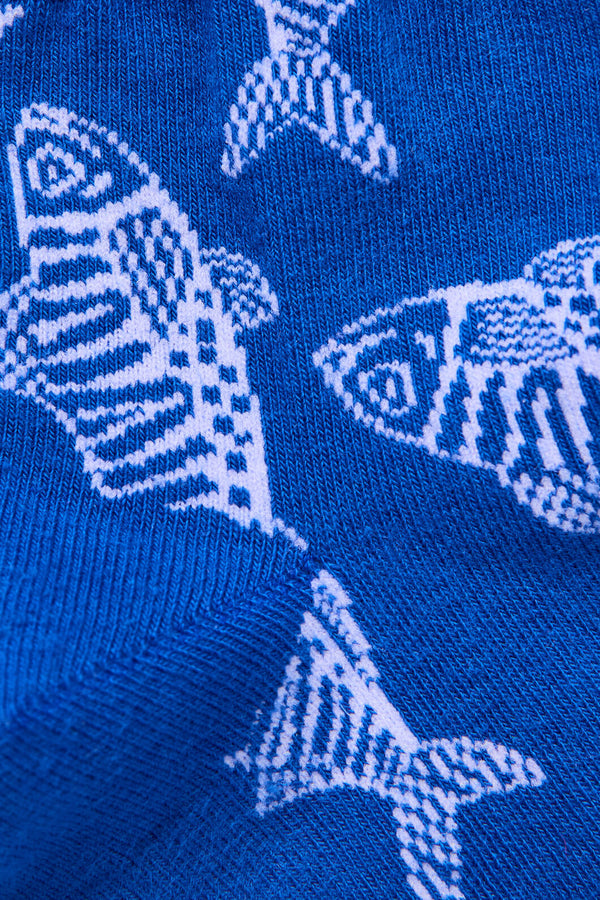 Gorman - Gone Fishing Ankle Sock - print