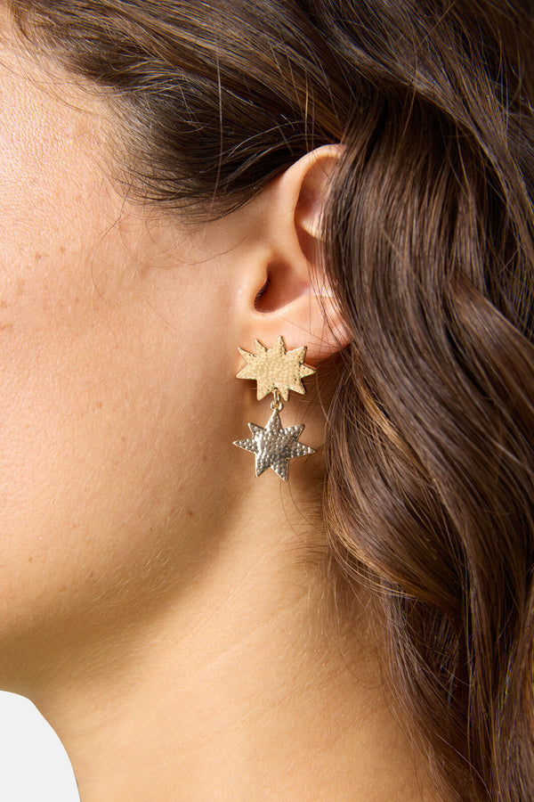 Gorman - Star Tango Earrings - gold