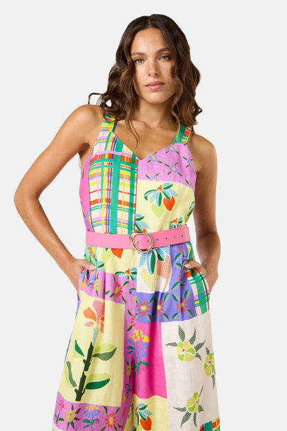 Gorman - Wavy Waist Belt Pink - black