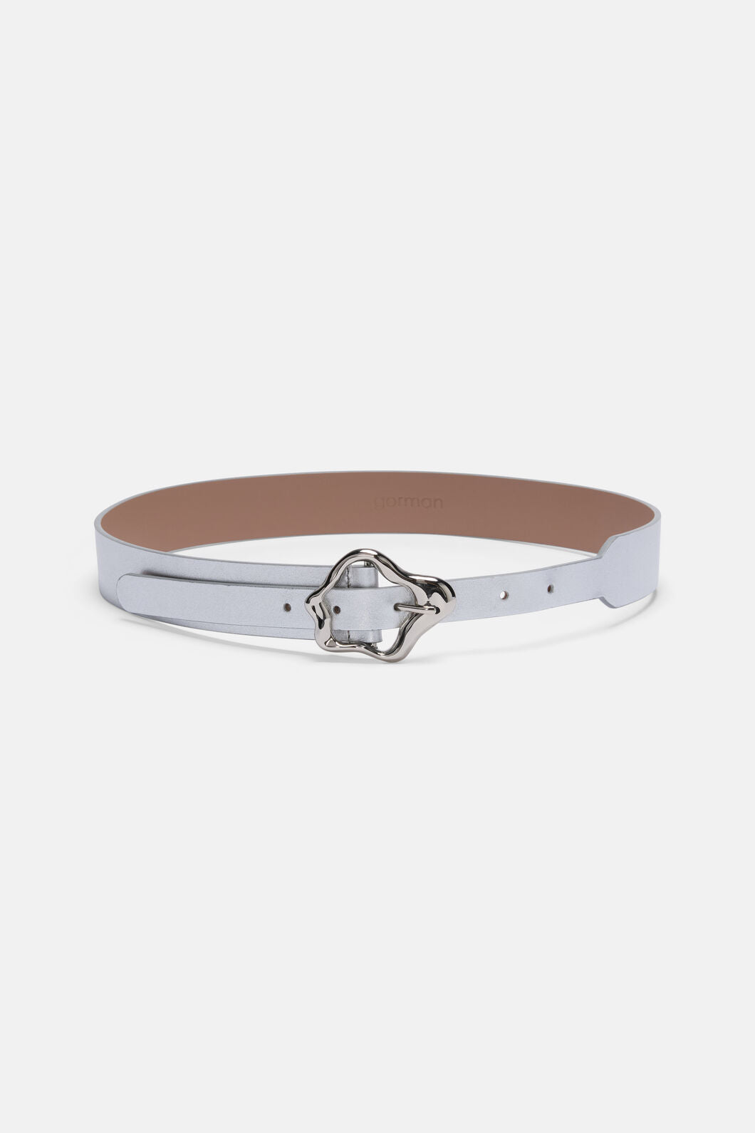 Gorman - Wavy Waist Belt Silver - silver