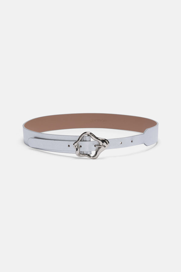 Gorman - Wavy Waist Belt Silver - silver