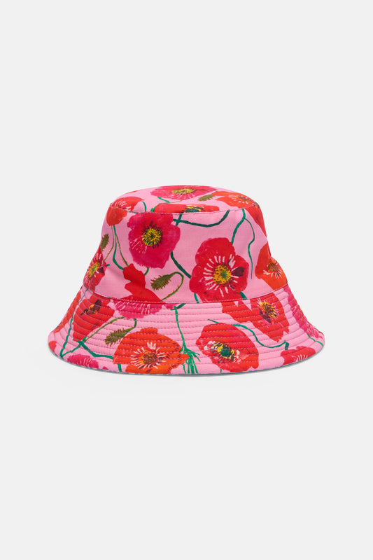 Gorman - Poppies Bucket Hat - print