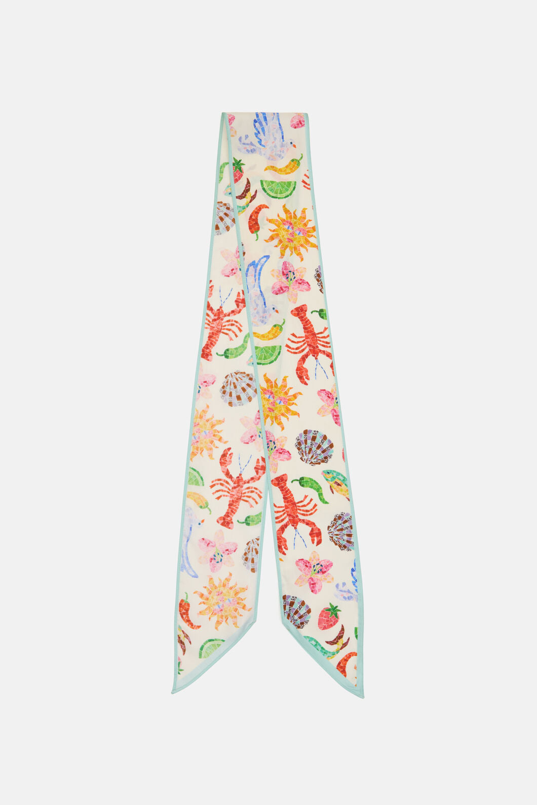 Gorman - Mosaic Mile Scarf - print