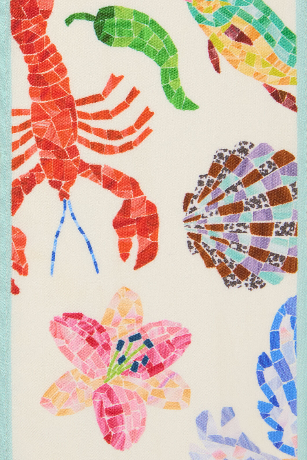 Gorman - Mosaic Mile Scarf - print