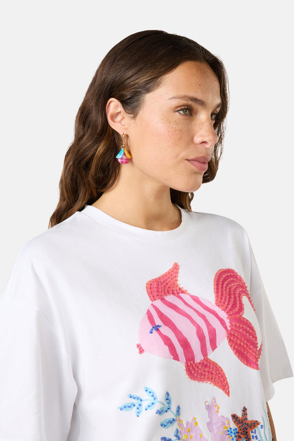 Gorman - Silk Garden Earrings - multi