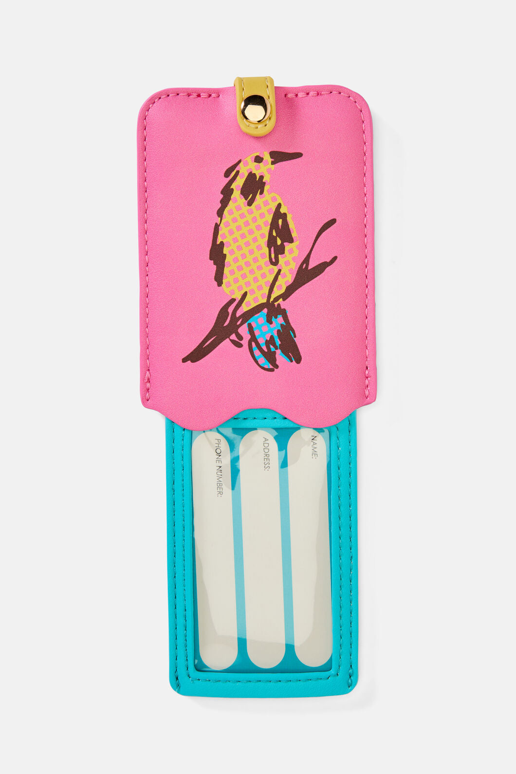 Gorman - Pen Pals Luggage Tag - print
