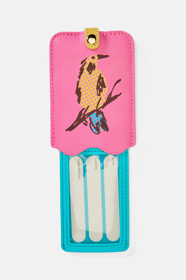 Gorman - Pen Pals Luggage Tag - print