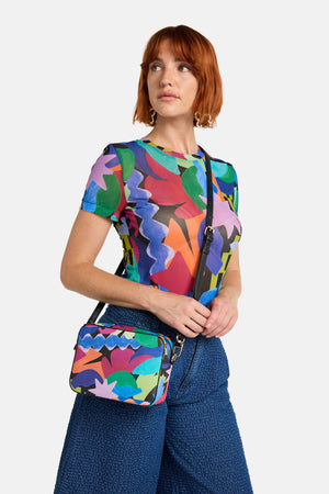 Gorman - Tangled Tropical Crossbody Bag - print