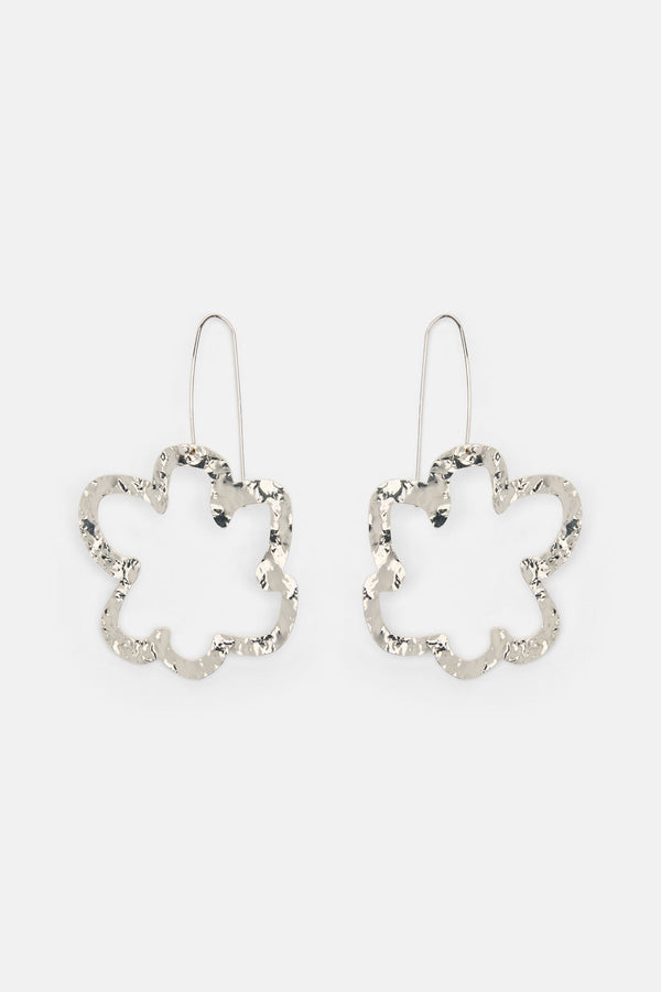 Gorman - Mega Daisy Earrings Silver - silver