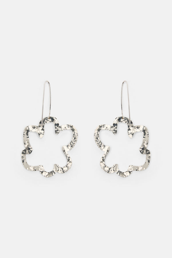 Gorman - Mega Daisy Earrings Silver - silver