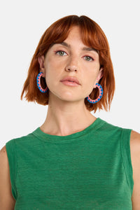 Gorman - Ziggy Zag Earrings Pink - pink