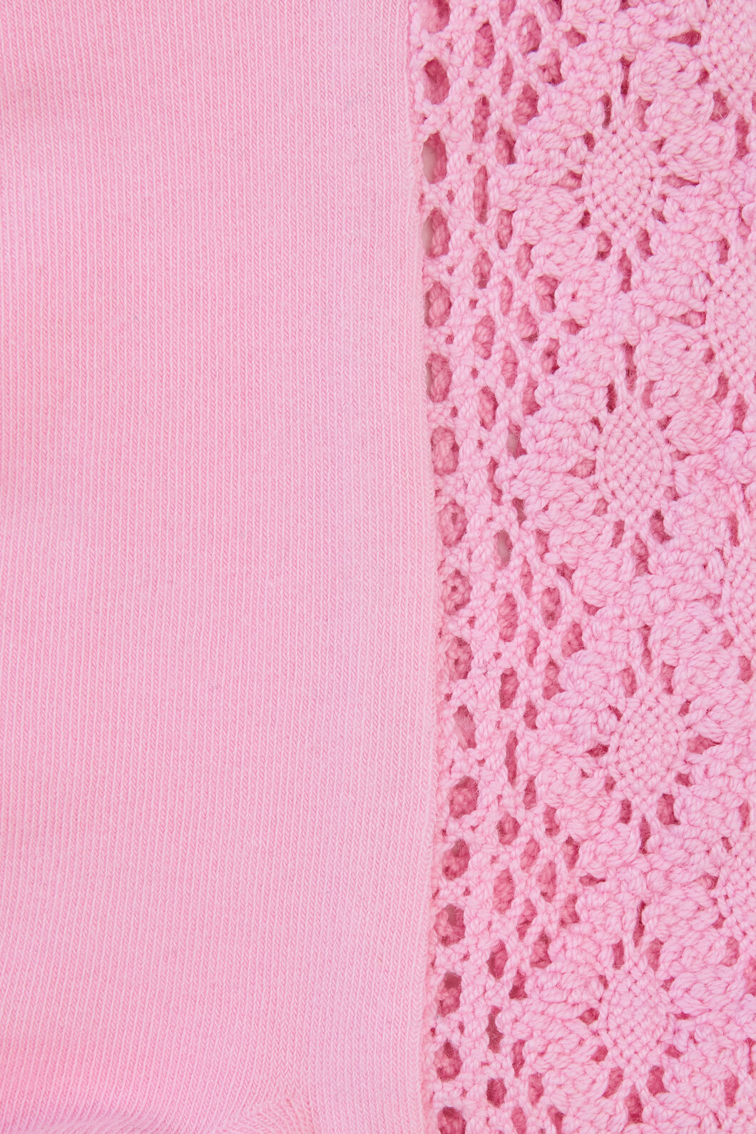 Gorman - Lace Crew Socks W Pink - pink