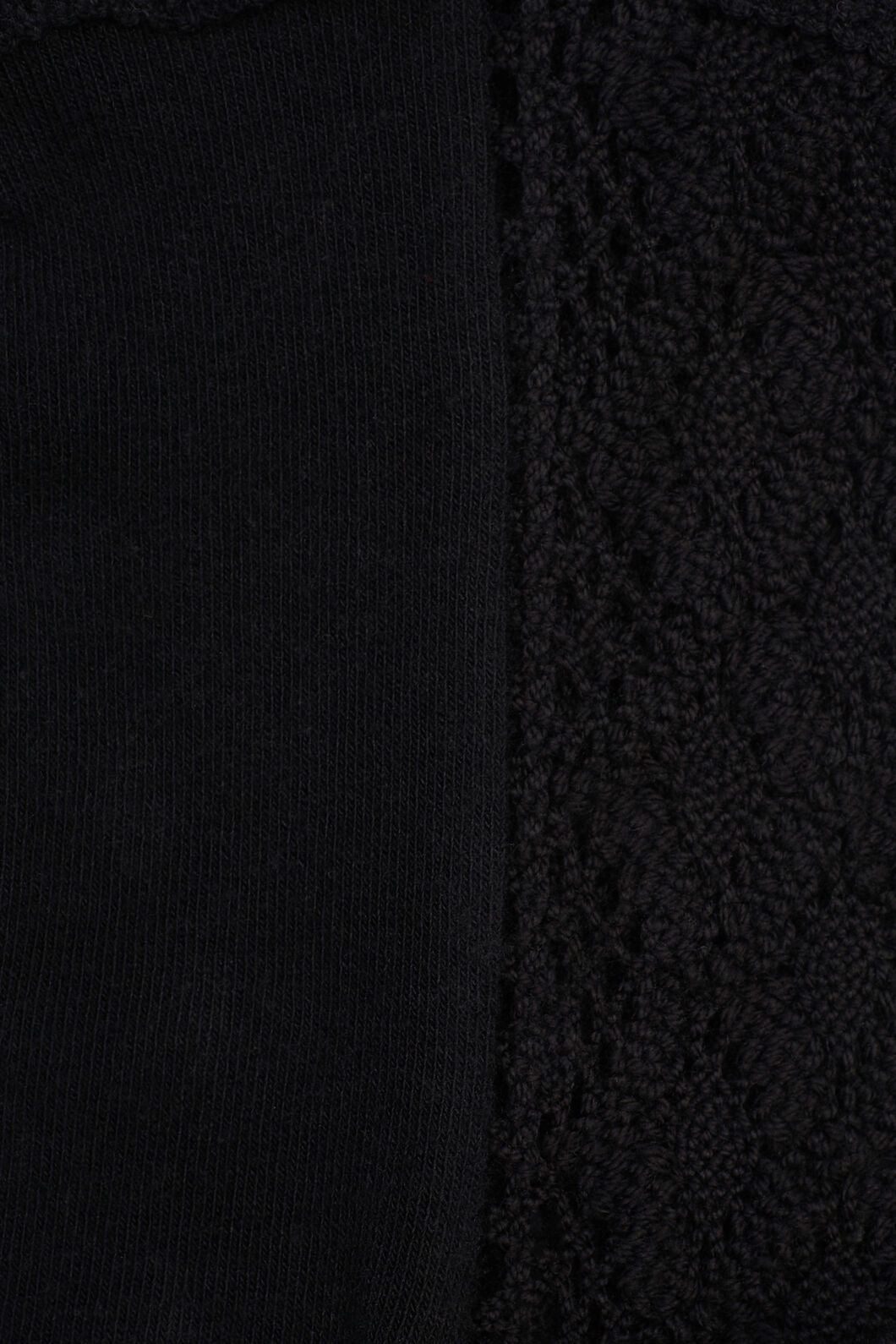 Gorman - Lace Crew Socks W Black - black