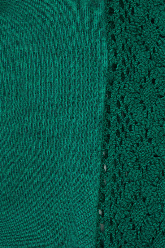 Gorman - Lace Crew Socks W Green - green