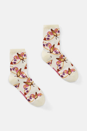 Gorman - Elara Moth Crew Socks - multi
