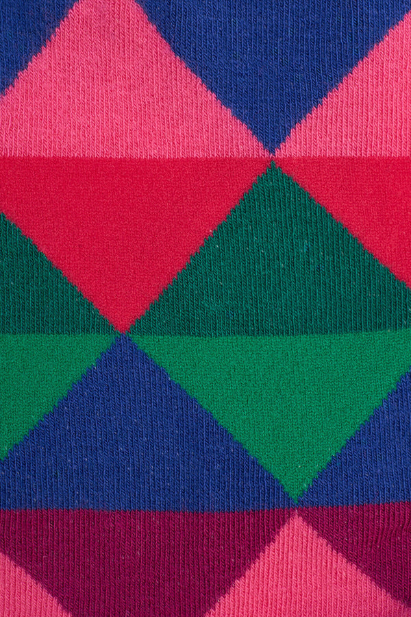 Gorman - Harlequin Crew Socks - multi