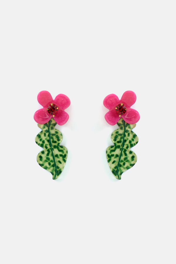 Gorman - Metamorphosis Flower Earrings - multi