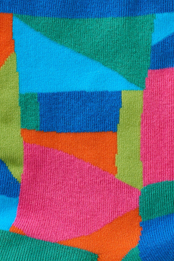 Gorman - Abstract Symphony Crew Sock - multi