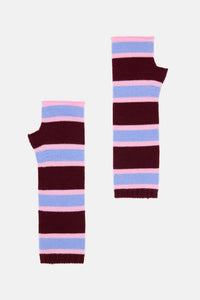 Gorman - Seedlings Wrist Warmers - stripe