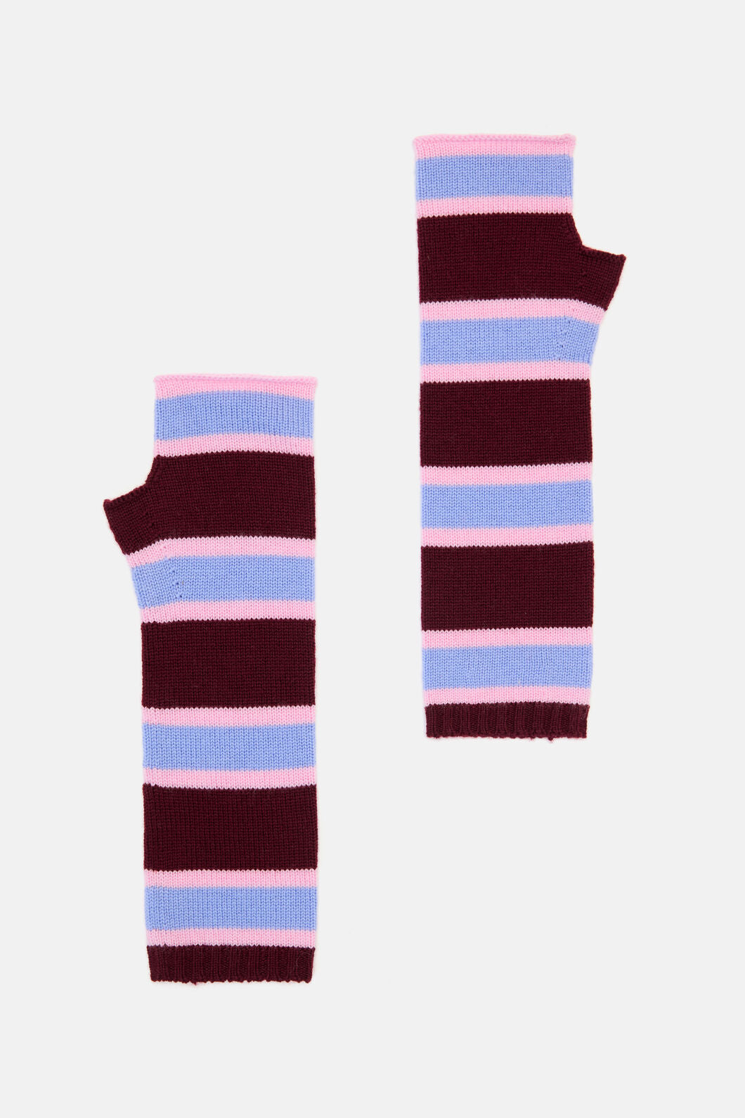 Gorman - Seedlings Wrist Warmers - stripe