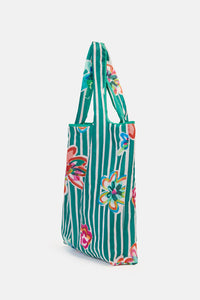 Gorman - Abstract Flower Packable Tote - print