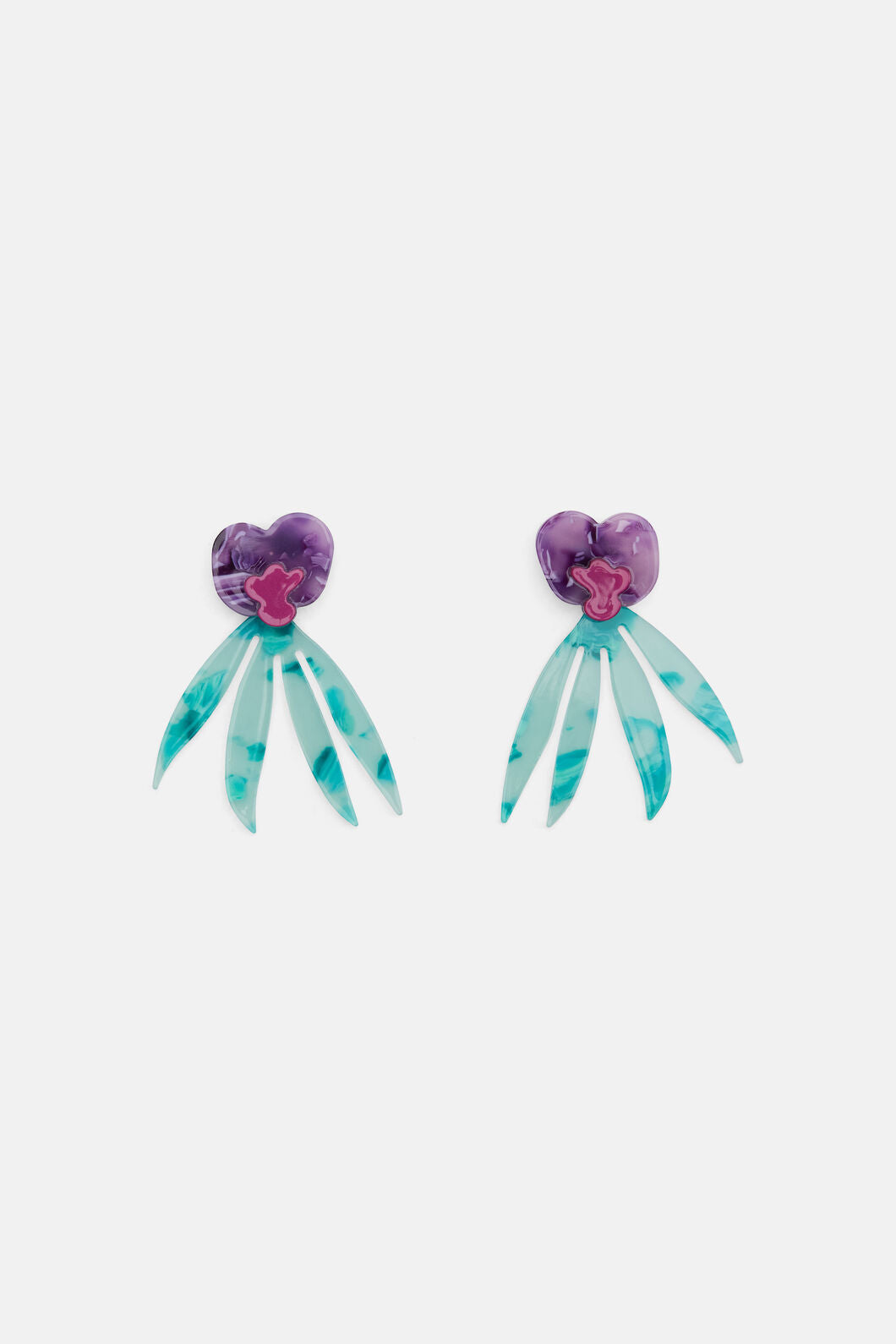 Gorman - Coral Pea Earrings - multi