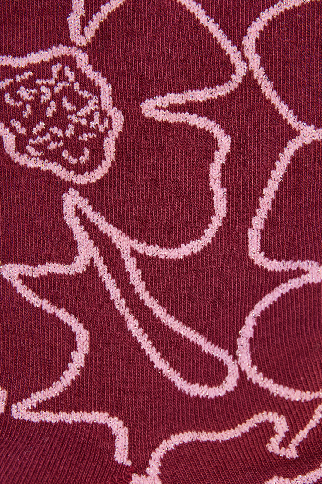 Gorman - Seedlings Sock Maroon - multi