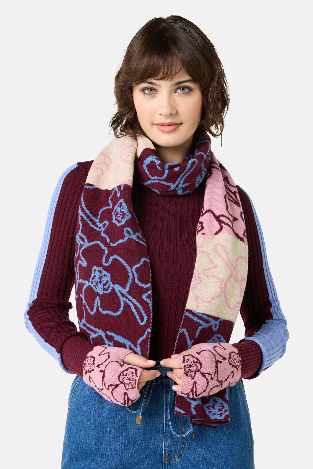 Gorman - Seedlings Stripe Scarf - multi