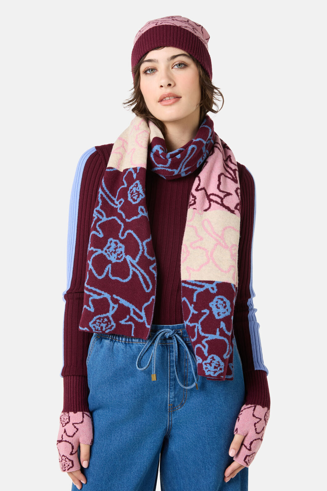Gorman - Seedlings Stripe Scarf - multi