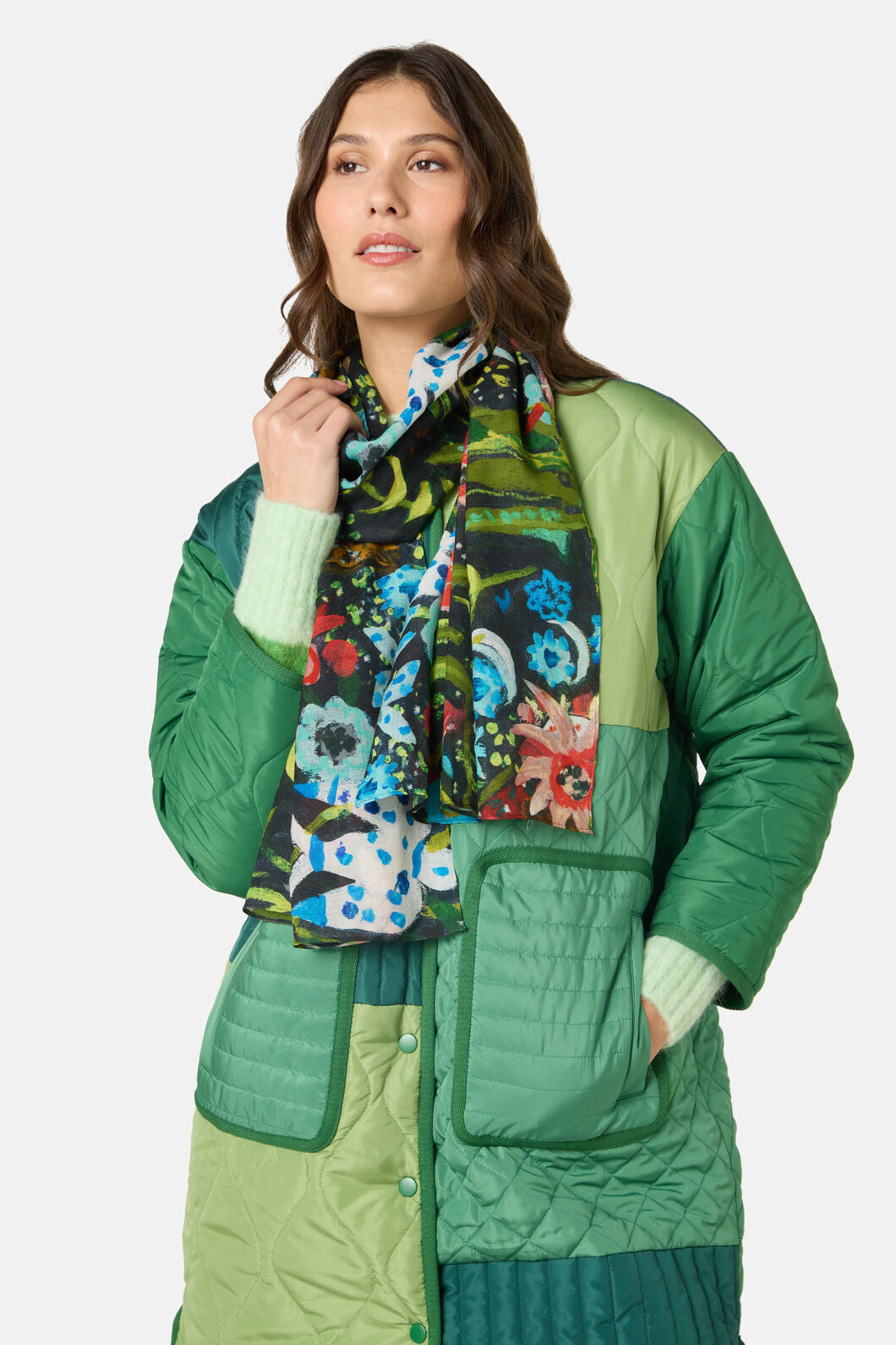 Gorman - The Garden Scarf - print