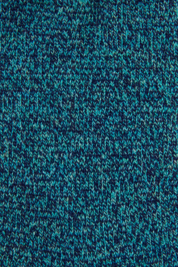 Gorman - Heather Wool Sock - teal