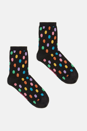 Gorman - Glitter Spot Sock - print