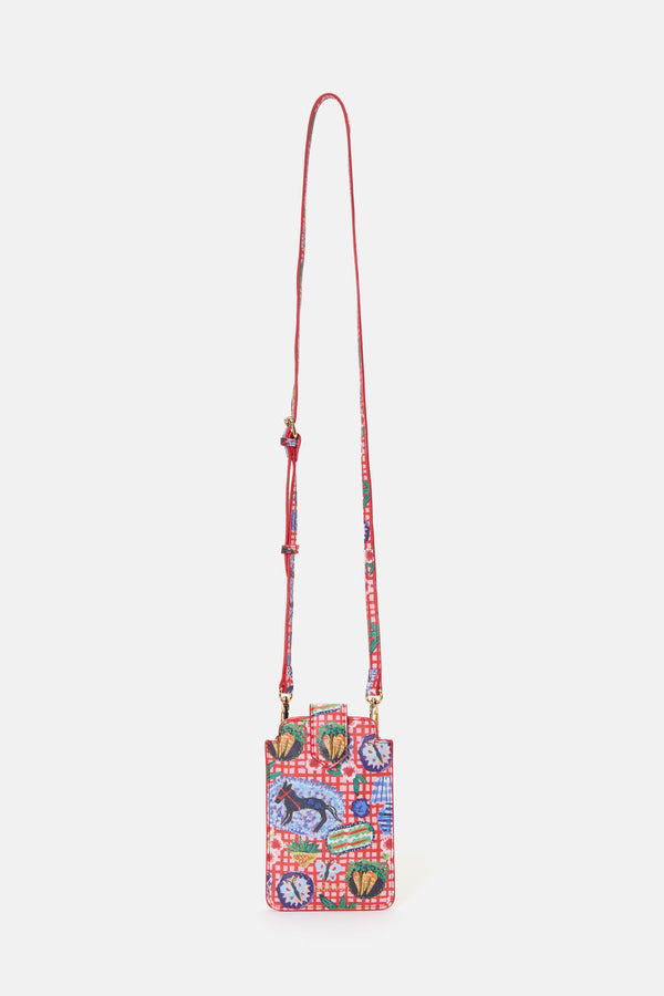Gorman - Garden Table Phone Bag - print