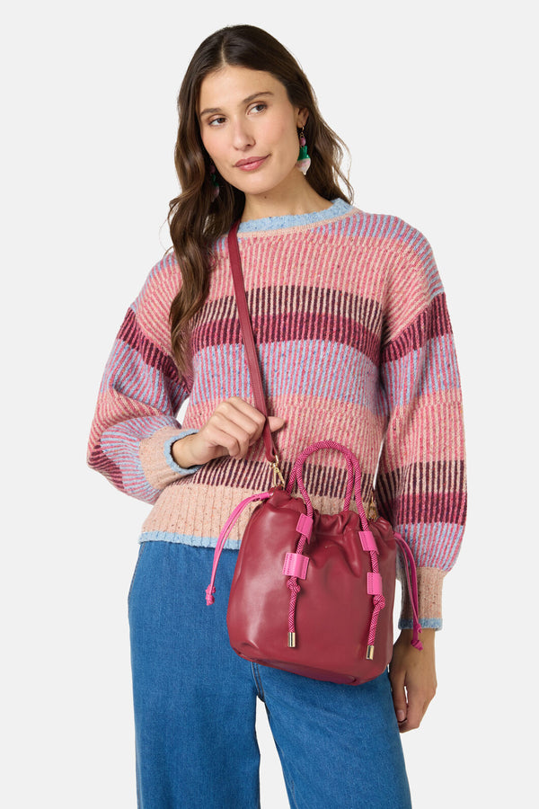 Gorman - Carmel Crossbody Maroon - maroon
