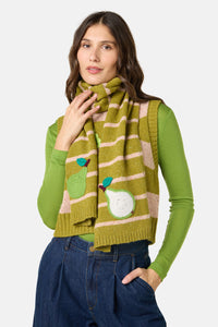 Gorman - Paired Pear Scarf - multi