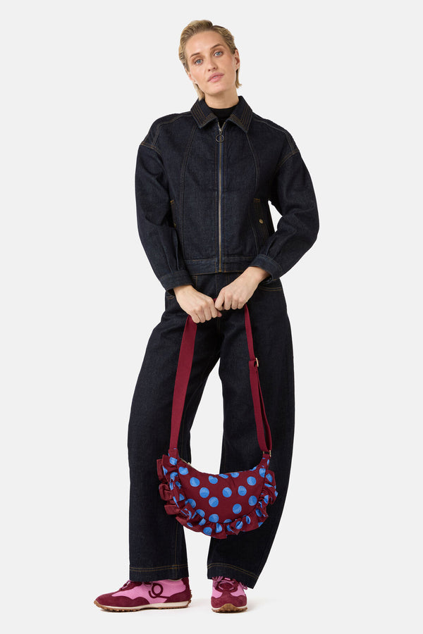 Gorman - On The Dot Ruffle Sling Bag - print